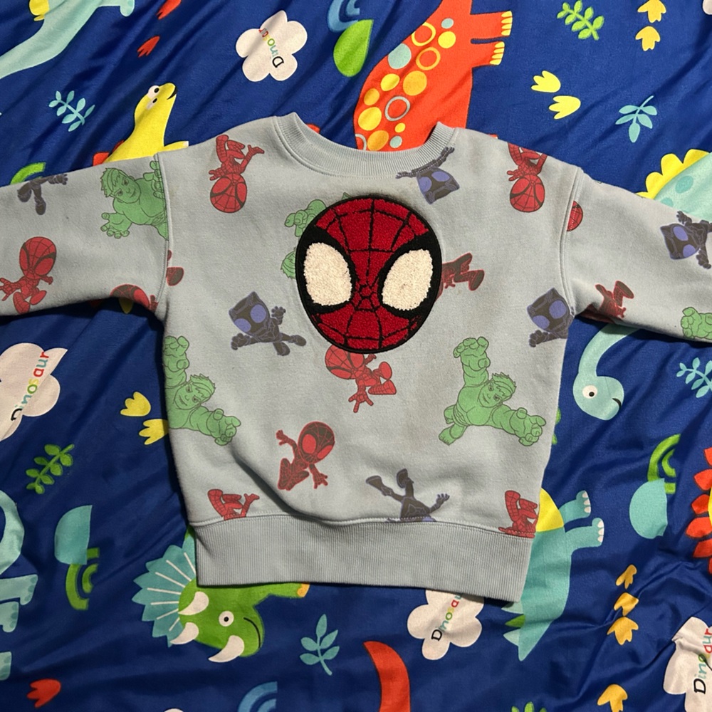 Spider-Man Themed Kids Sweatshirt